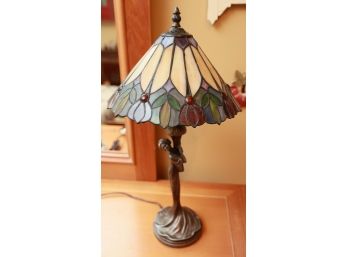 Stained Glass Lamp Base - Lady Pattern - Stained Glass Lampshade - Lamp Base