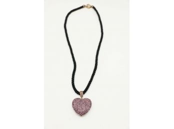 Heidi Daus Heart Shaped Necklace - New In Box
