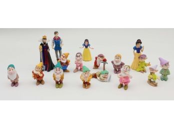 1993 Mattel PVC Disney Snow White & Seven Dwarfs Classic Figures, Vintage Toys