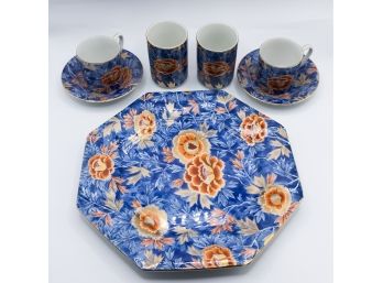 Ceramic Tea Set, 2 Cup&saucer, 2 Mug, One Plate, Japan