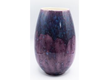 Vase, Purple Glaze
