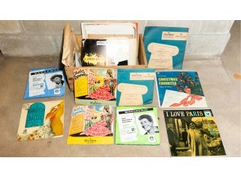 Large Lot Of Records, Vinyl. 1960 & Earlier