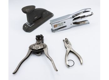 Tools, Staplers, Wire Stripper, Hole Puncher