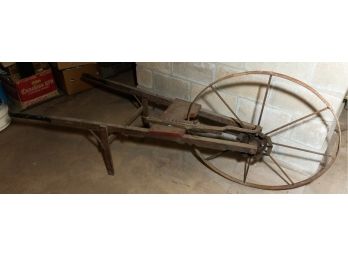 Early 20th Cen Wheeled Carier Frame