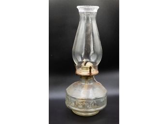 Glass Kerosene Lamp - Vintage