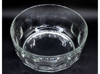 Glass Bowel , /pressed Glass