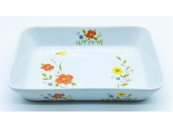 Country Flowers By Andrea, Casserole Dish, #9607, Floral Cookware