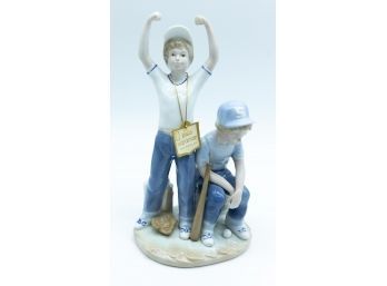 1989 Paul Sebastian Porcelain Figurine - Collectibles - 'home Run'