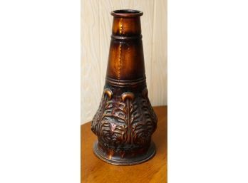 Vintage Metal Ornamental Vase