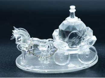 Shannon Crystal Horse & Carriage - Designs Of Ireland - Hand Made Crystal