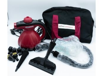 Scunci Steam Cleaner W/ Attachments And Bag - Tested