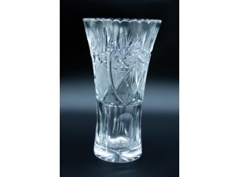 Stunning Vintage 8' Crystal Vase, Home Decor
