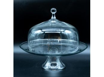 Classic Glass Cake Dome - Cake Plate
