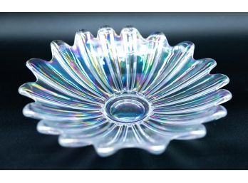 Moonglow Vegetable Iridescent Serving Bowl By Federal Glass
