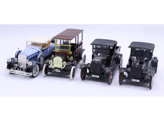 Lot Of 4 Vintage Toy Model Cars -  No Box