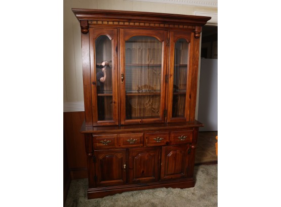Stunning Wooden China Cabinet