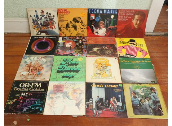 Lot Of 16 Assorted Albums