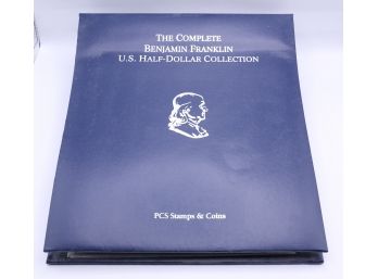 The Complete Benjamin Franklin U.S. Half- Dollar Collection - PCS Stamps & Coins