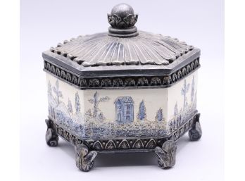 Decorative Ceramic  Trinket Box
