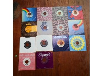 Lot Of 14 Assorted Vinyl Records - 45s