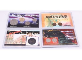 Lot Of 4 Sets Of Rare Coins - See Description For More Info On Coins