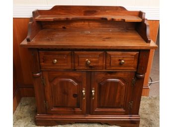 Vintage Bassett Maple Cabinet