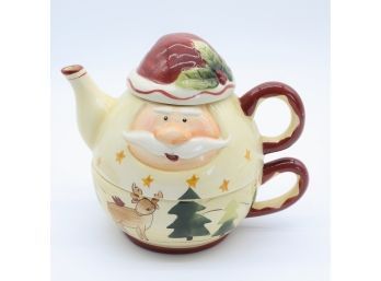 Santa's Creations Tea For One - Christmas Decor