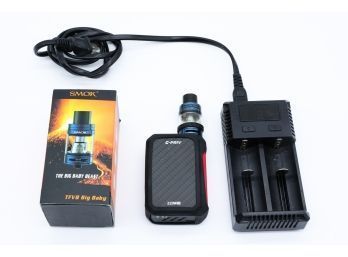 SMOK TFV8 Big Baby -   Serial# 170605024 - Charger And Batteries Included -