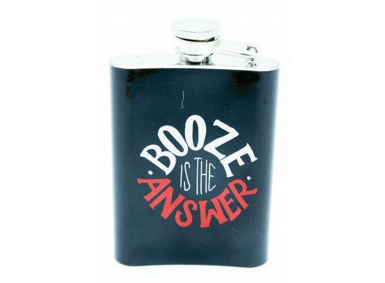 Flask 'booze In The Answer'