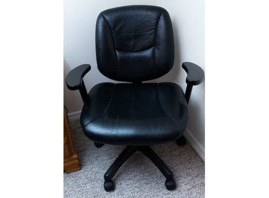 Black Rolling Computer Chair