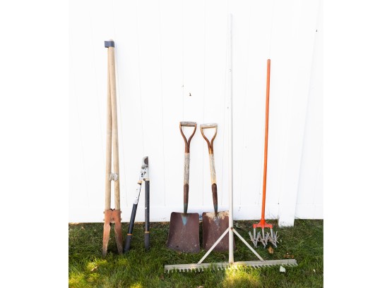 Lot Of Assorted Garden Tools -