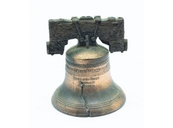 Vintage Liberty Bell Pass And Stow Brass Independence Pensylvania