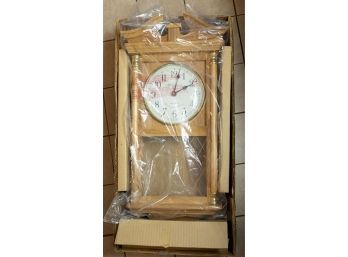 European Colonial Regulator Clock - New - In Original Box