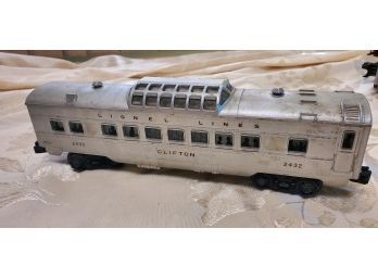 Lionel Lines 2432 Clifton Train Car Condition: