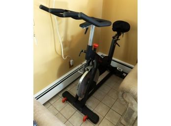Sunny Health & Fitness Magnetic Belt Drive Indoor Cycling Bike With Wighted Wheel