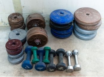 Lot Of Assorted Weights