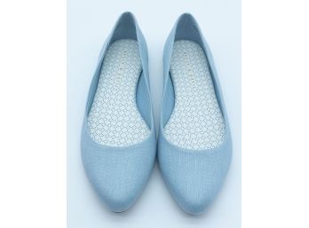 Kelly & Katie Size 7.5 Woman's Blue Canvas Shoe - Pirassa