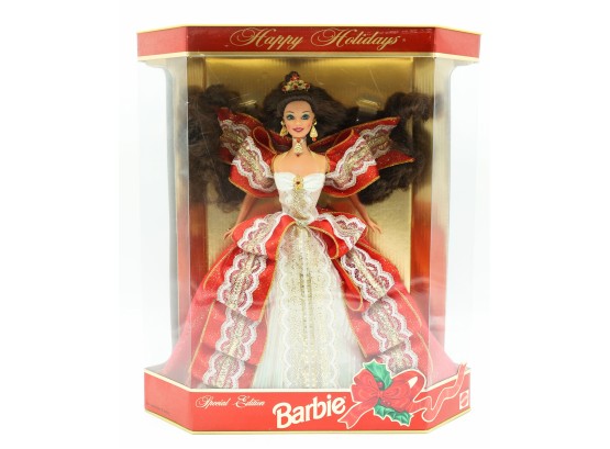 1997 Holiday Barbie 10th Anniversary, Mattel 17832 Special Edition