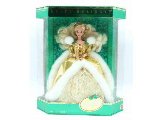 Mattel Vintage 1994 NEW Happy Holidays Barbie Doll Special Edition
