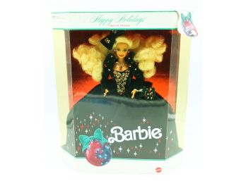 Vintage 1991 Mattel Happy Holidays Barbie Holidays Series, Special Edition
