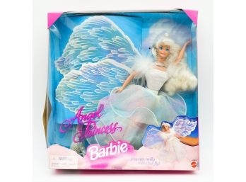 VINTAGE 1996 MATTEL ANGEL PRINCESS BARBIE SPARKLY WINGS 15911 NEW IN BOX