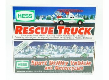 Lot Of 2 Hess Collectables - In Original Box - 1994 & 2004 - New