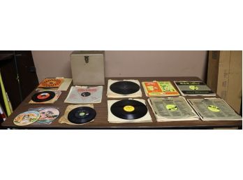 Large Lot Of Assorted Vinyl Records