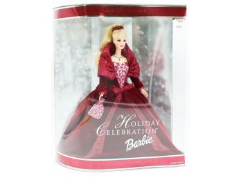 NEW HOLIDAY CELEBRATION BARBIE DOLL SPECIAL EDITION 2002 MATTEL 56209
