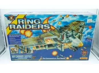 Matchbox Ring Raiders Air Carrier Justice Command Base