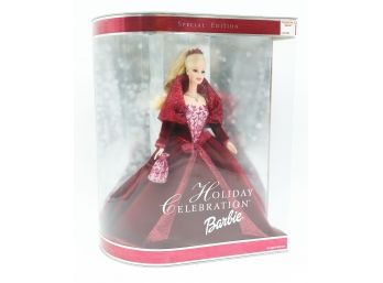 NEW HOLIDAY CELEBRATION BARBIE DOLL SPECIAL EDITION 2002 MATTEL 56209