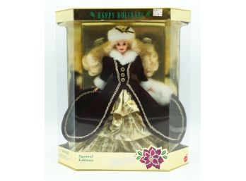 Happy Holidays Barbie 1996 Special Edition 15646 Mattel In Box