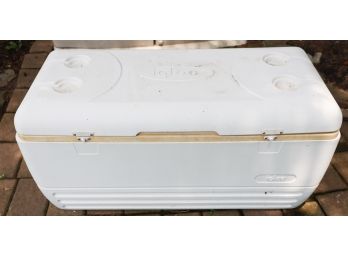 Igloo White Cooler - Top Detached