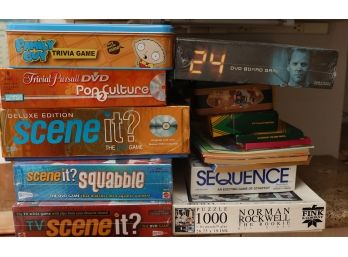 Lot Of Assorted Board Games - Some Factory Sealed