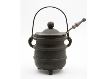 Black Cast Iron Firepot